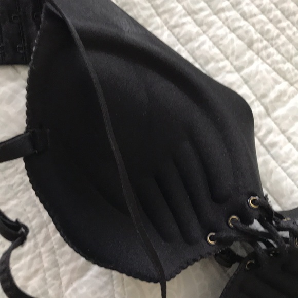 Mega Push-up Drawstring Lace-up Bra - Picture 5 of 8